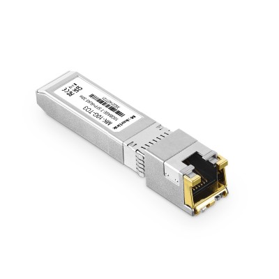 MokerLink 10GBase-T RJ45 SFP∙ Transceiver, SFP∙ Kupfer Ethernet Modul, bis 30M, kompatibel mit MokerLink, Binardat, Cisco, Meraki, Ubiquiti UniFi ,Mikrotik, TP-Link und mehr