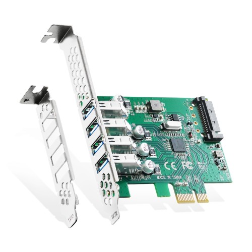 MokerLink Store PCIE to Ports USB Expansion Card