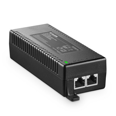Iniettore PoE Gigabit MokerLink, 802.3af/at/bt 60W, 10/100/1000Mbps Ethernet, Plug ∙ Play, Distanza fino a 100 metri