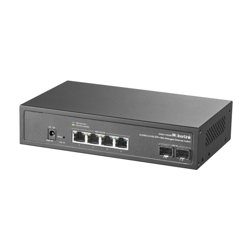 MokerLink Store - 4-Port 2.5G and 2-Port 10G Web Managed Ethernet