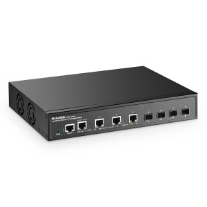 L3 Switch Rj45 Module Port MokerLink Store - 4x10G RJ45 and 4x10G SFP+ Ports L3 Managed Ethernet ...