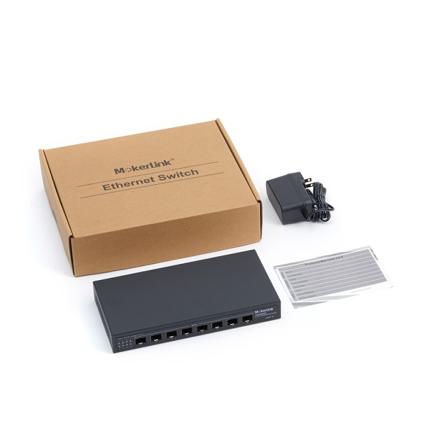MokerLink Store - MokerLink 8 Port 10Gbps Unmanaged SFP+ Switch