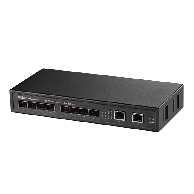 MokerLink Store - MokerLink 10 Port Gigabit SFP Switch