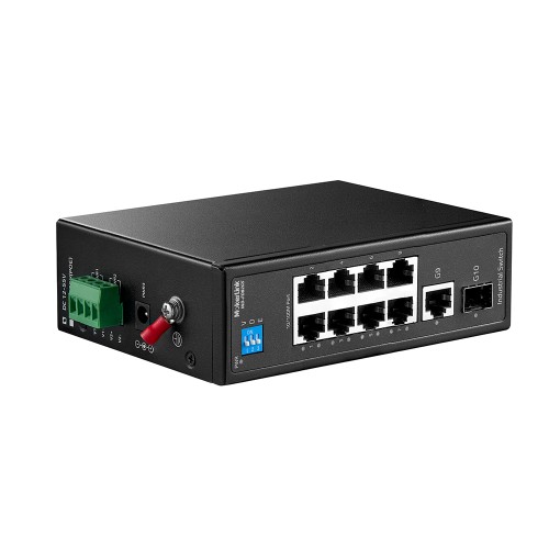MokerLink Store - 10-Ports Gigabit Uplink 100M 8-Ports Ethernet