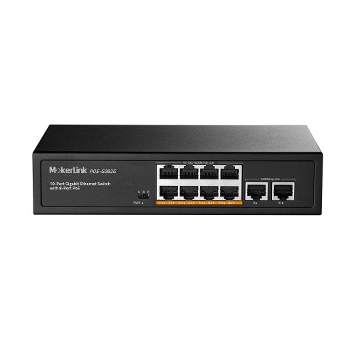 MokerLink Store - MokerLink 10 Port Gigabit Ethernet Switch with 8