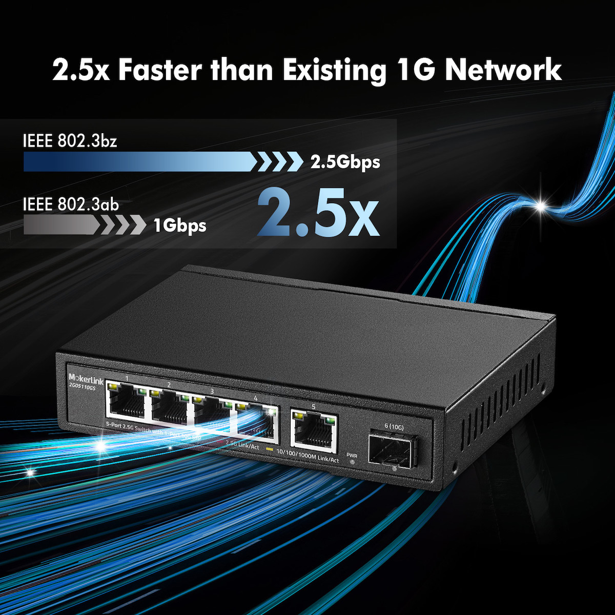 LGB5052A, Managed Gigabit Ethernet Switch with 10GbE uplinks - Black Box