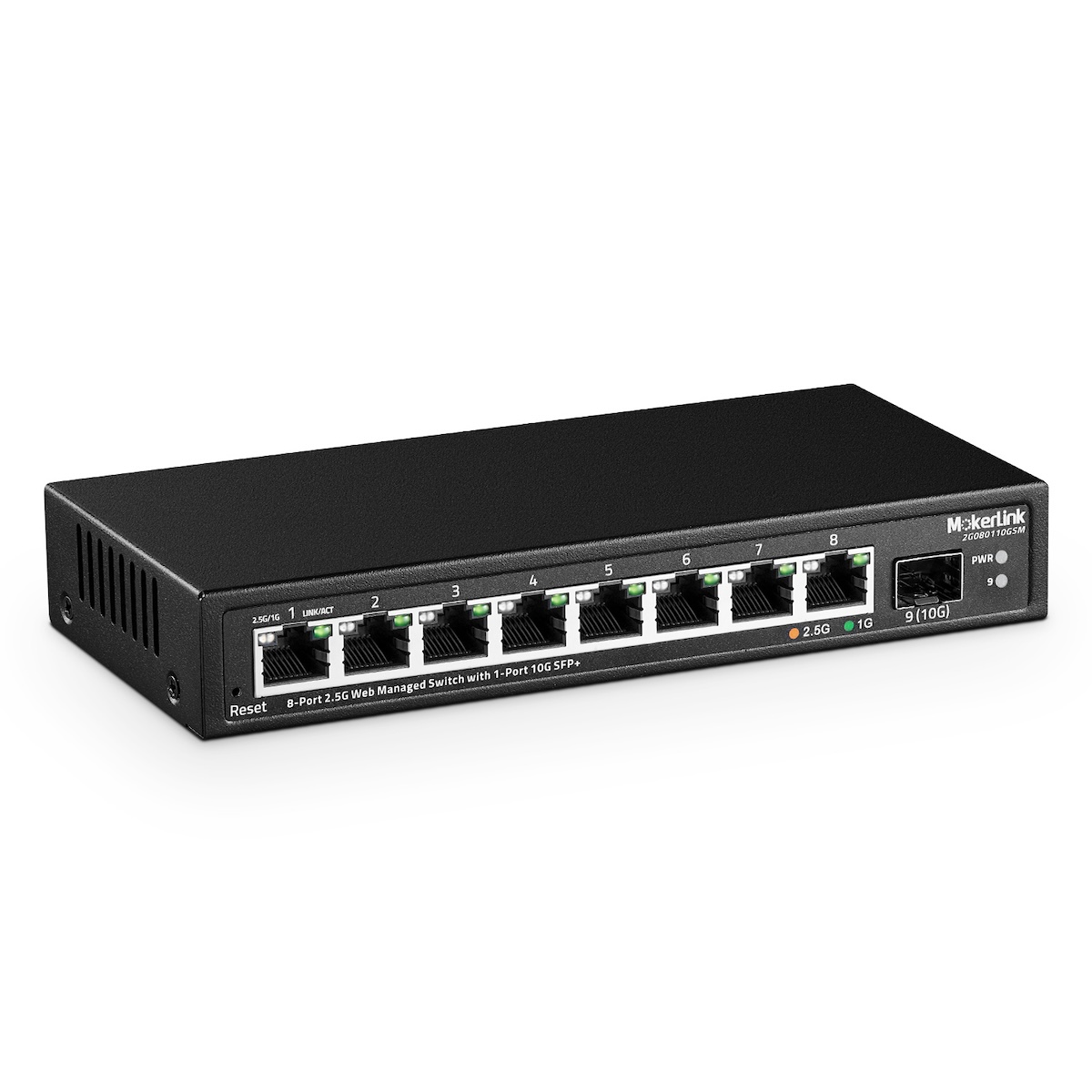 MokerLink Store - MokerLink 8-Port 2.5G web Managed Switch with 1-Port ...